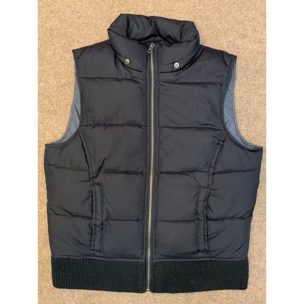 Aeropostale Quilted Down Vest Womens L Puffer Zip Bodywarmer Gorpcore